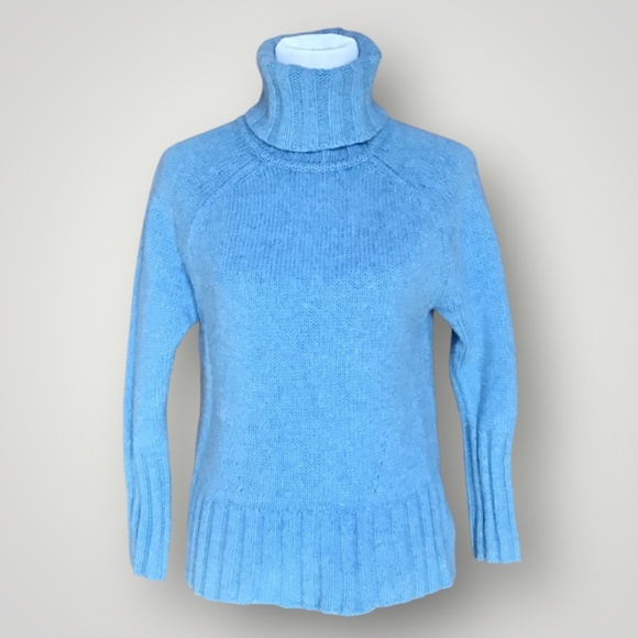 REISS Eve Wool Cashmere Blend Turtleneck Sweater - Picture 4 of 14